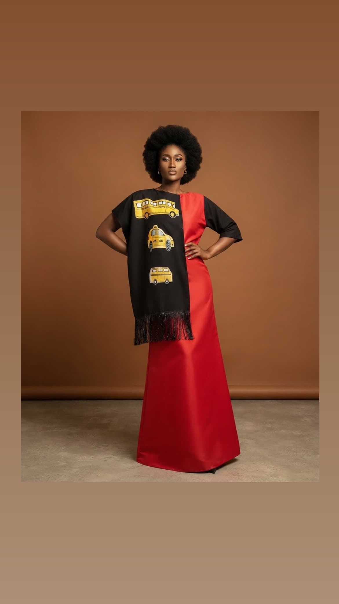Lagos Transit Maxi Dress